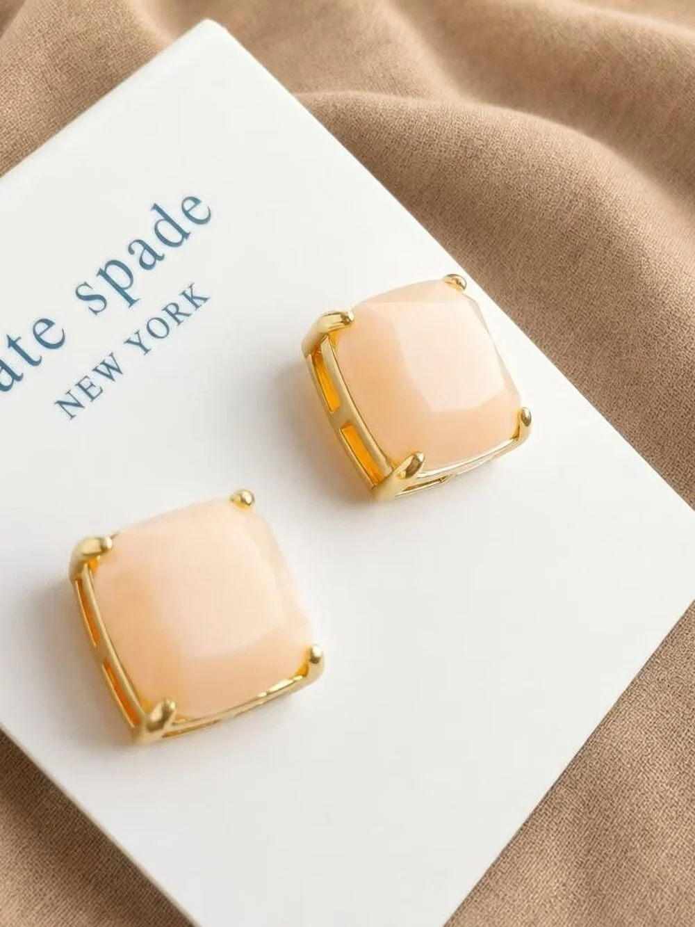 Kate Spade light pink earrings